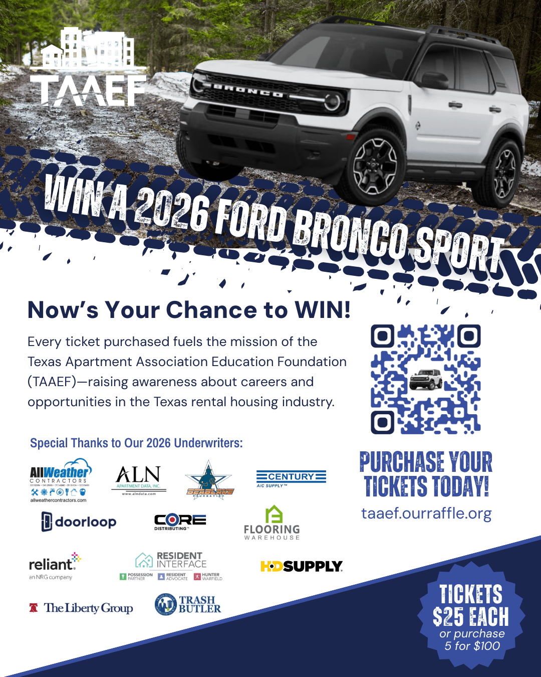 2026-TAAEF-Vehicle-Raffle-SocialImage-FINAL-pichi